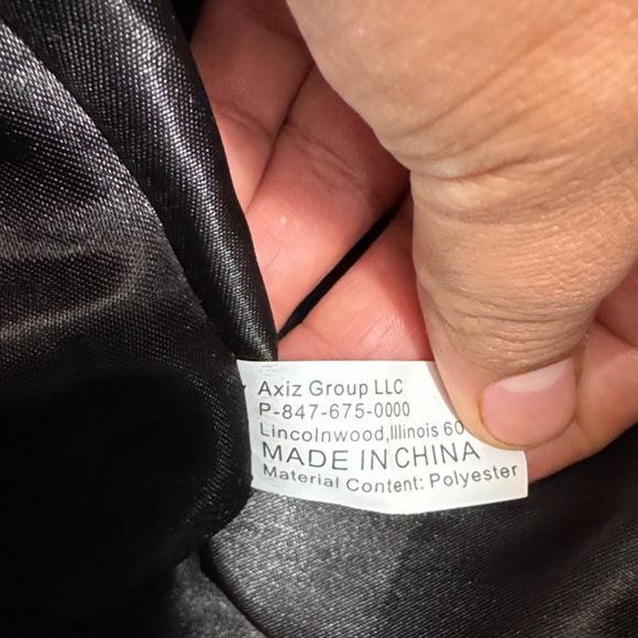 DSW Black Tote with Gold Accents - Picture 10 of 13